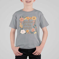 Foxtrots Deltas Tangos Boho Floral T Shirt For Kid Funny Offensive Retro
