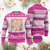 Foxtrots Deltas Tangos Boho Floral Ugly Christmas Sweater Funny Offensive - Wonder Print Shop