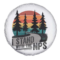 I Stand With The NPS Spare Tire Cover National Park Support Park Rangers