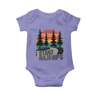 I Stand With The NPS Baby Onesie National Park Support Park Rangers