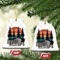 I Stand With The NPS Ceramic Ornament National Park Support Park Rangers - Wonder Print Shop