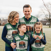 I Stand With The NPS V-Neck Knit Sweater Vest National Park Support Park Rangers - Wonder Print Shop