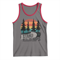 I Stand With The NPS Tank Top National Park Support Park Rangers