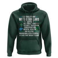 I Literally Want My Tax Dollars To Support National Parks Hoodie In Case That Wasn't Clear