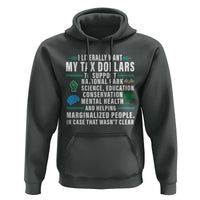 I Literally Want My Tax Dollars To Support National Parks Hoodie In Case That Wasn't Clear