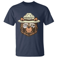 Resist Bear Retro Vintage T Shirt