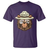 Resist Bear Retro Vintage T Shirt