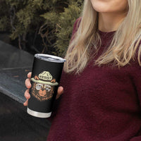 Resist Bear Retro Vintage Tumbler Cup