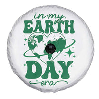 In My Earth Day Era Spare Tire Cover Cute Groovy Planet Heart