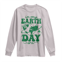 In My Earth Day Era Long Sleeve Shirt Cute Groovy Planet Heart
