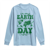 In My Earth Day Era Long Sleeve Shirt Cute Groovy Planet Heart