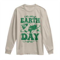 In My Earth Day Era Long Sleeve Shirt Cute Groovy Planet Heart