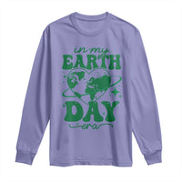 In My Earth Day Era Long Sleeve Shirt Cute Groovy Planet Heart