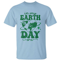 In My Earth Day Era T Shirt Cute Groovy Planet Heart