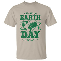 In My Earth Day Era T Shirt Cute Groovy Planet Heart