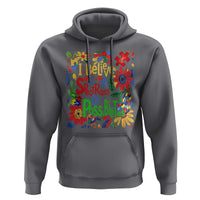 Autism Acceptance Hoodie I Believe In A Spectrum Of Possibilities Retro Boho