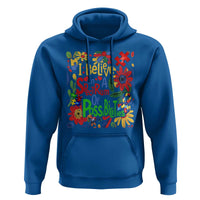Autism Acceptance Hoodie I Believe In A Spectrum Of Possibilities Retro Boho