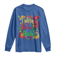 Autism Acceptance Long Sleeve Shirt I Believe In A Spectrum Of Possibilities Retro Boho