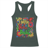 Autism Acceptance Racerback Tank Top I Believe In A Spectrum Of Possibilities Retro Boho