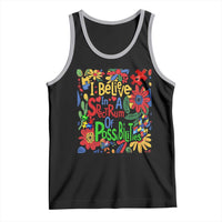 Autism Acceptance Tank Top I Believe In A Spectrum Of Possibilities Retro Boho