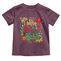 Autism Acceptance Toddler T Shirt I Believe In A Spectrum Of Possibilities Retro Boho