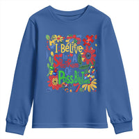 Autism Acceptance Youth Sweatshirt I Believe In A Spectrum Of Possibilities Retro Boho