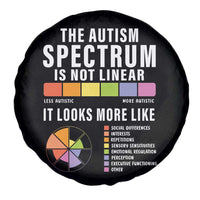 Autism Acceptance Spare Tire Cover The Autism Spectrum Is Not Linear