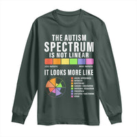 Autism Acceptance Long Sleeve Shirt The Autism Spectrum Is Not Linear