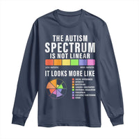 Autism Acceptance Long Sleeve Shirt The Autism Spectrum Is Not Linear