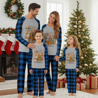 Developmental Disability Awareness Plaid Pajama Set In March We Wear Orange - Wonder Print Shop