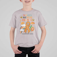 Developmental Disability Awareness T Shirt For Kid In March We Wear Orange
