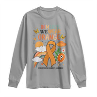 Developmental Disability Awareness Long Sleeve Shirt In March We Wear Orange
