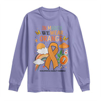 Developmental Disability Awareness Long Sleeve Shirt In March We Wear Orange