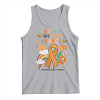 Developmental Disability Awareness Tank Top In March We Wear Orange