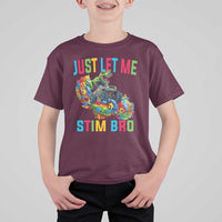 Autistic Dino Rex Driving Monster Truck T Shirt For Kid Autism Is My Superpower