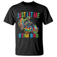 Autistic Dino Rex Driving Monster Truck T Shirt Autism Is My Superpower