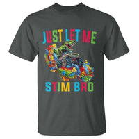 Autistic Dino Rex Driving Monster Truck T Shirt Autism Is My Superpower