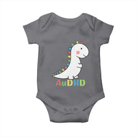Cute Dinosaur AuDHD Baby Onesie ADHD Awareness
