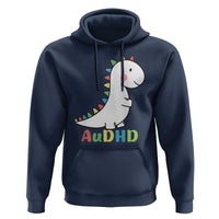 Cute Dinosaur AuDHD Hoodie ADHD Awareness