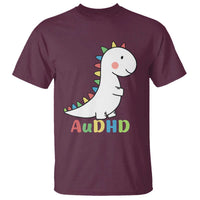 Cute Dinosaur AuDHD T Shirt ADHD Awareness