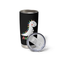 Cute Dinosaur AuDHD Tumbler Cup ADHD Awareness