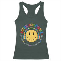 Autism Awareness Acceptance Racerback Tank Top Special Education Teacher Kids