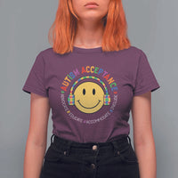 Autism Awareness Acceptance T Shirt For Women Special Education Teacher Kids
