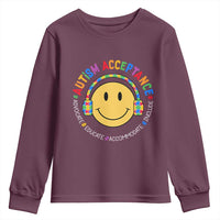 Autism Awareness Acceptance Youth Sweatshirt Special Education Teacher Kids