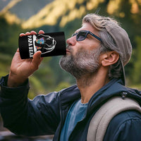 Autism Papa Bear 4 in 1 Can Cooler Tumbler Support Autistic Matching Family Dad