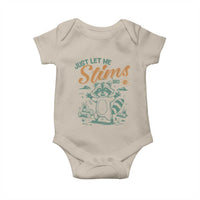 Funny Raccoon Autism Awareness Baby Onesie Just Let Me Stim Bro