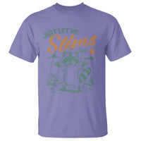 Funny Raccoon Autism Awareness T Shirt Just Let Me Stim Bro