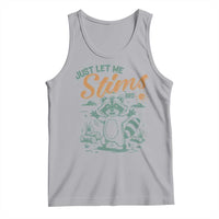 Funny Raccoon Autism Awareness Tank Top Just Let Me Stim Bro
