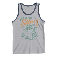 Funny Raccoon Autism Awareness Tank Top Just Let Me Stim Bro