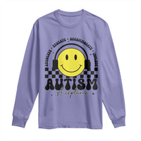Autism Acceptance Long Sleeve Shirt Advocate Educate Accomodate Include Special Education